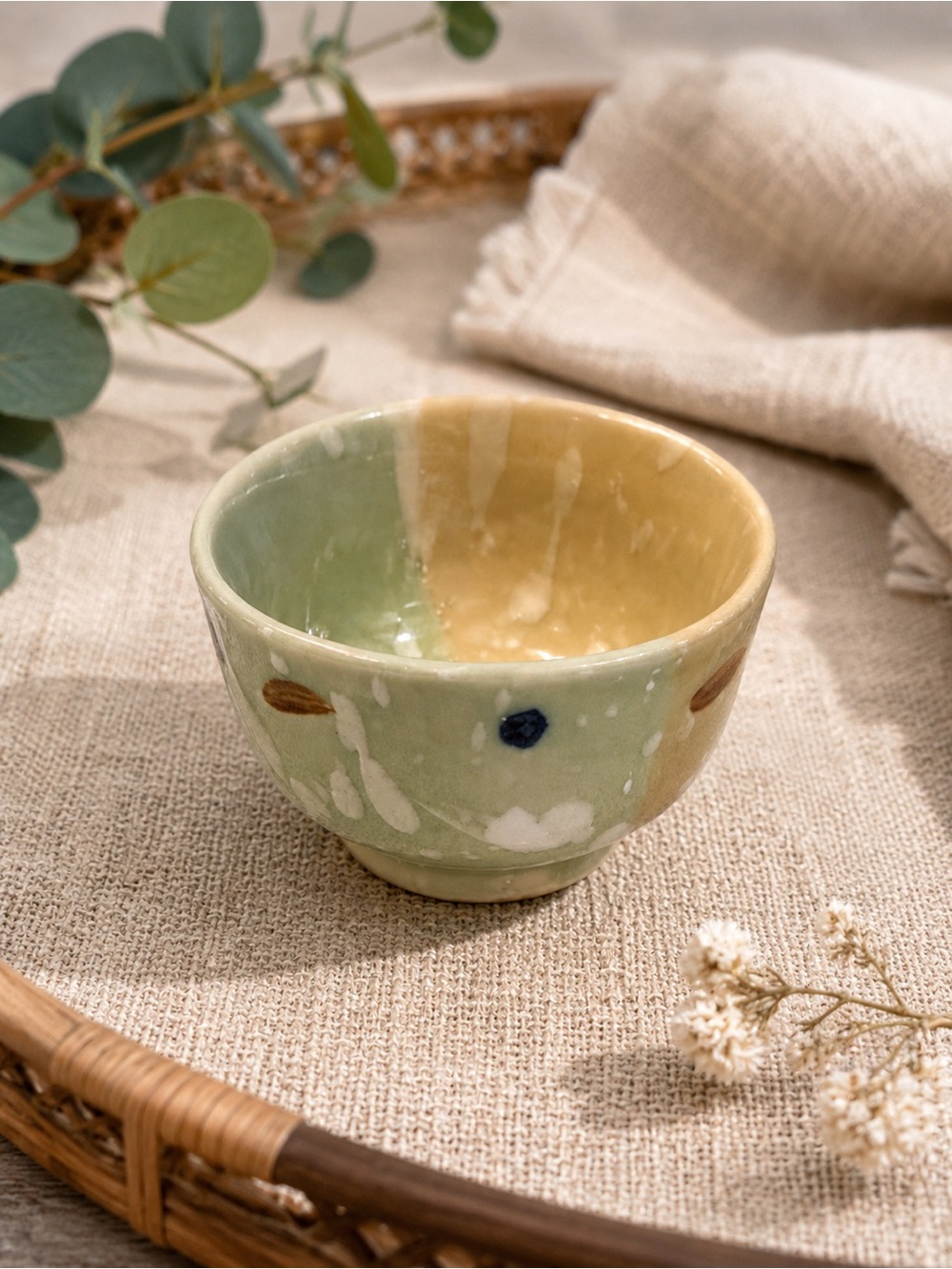 Small beachy/boho trinket bowl